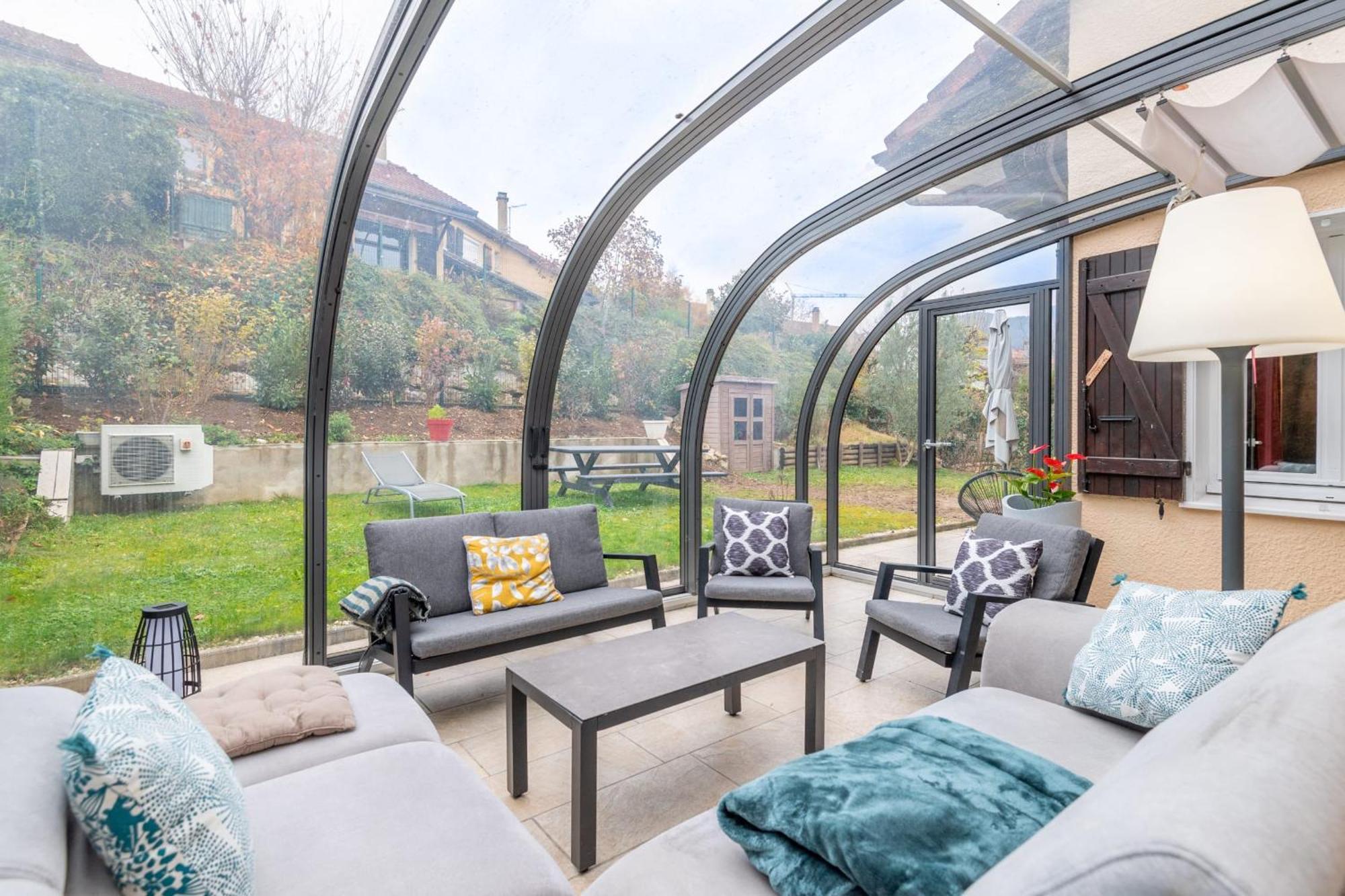 Villa Alpiloc - Town House With Garden And Winter Lounge Annecy Exterior foto
